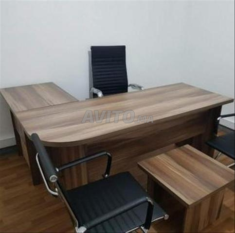 Bureau avec retour et caisson en prix abordable - 2