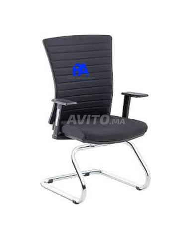 Ensemble fauteuil de bureau en cuir - 2