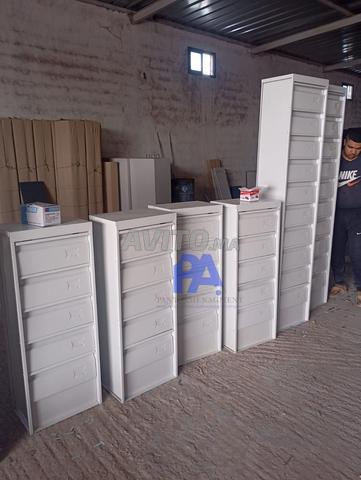 Classeur 4 tiroirs \clapet 10 cases\vestiaire - 2