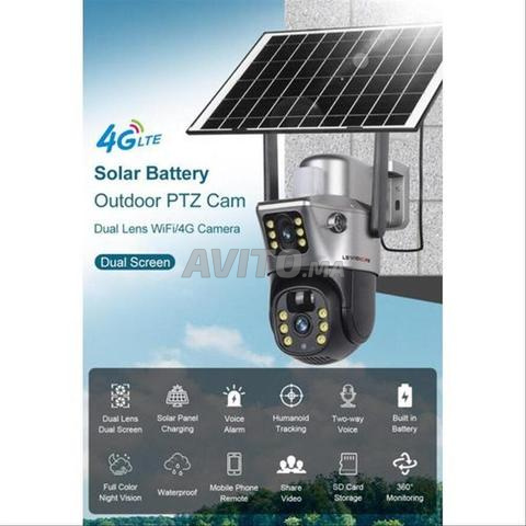 Caméra de surveillance 4G, panneau solaire