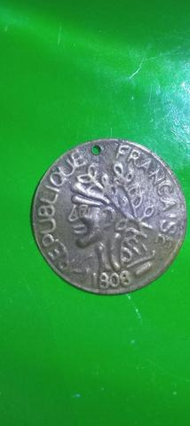 ميدالية تذكارية فرنسية قديمة 1808 للبيع - 2