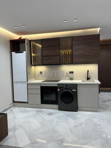 Studio meublé avec balcon Oulfa Cheikh Khalifa 6500 - 2