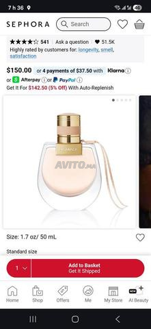 Chloé Nomade Eau de Parfum 50ml Neuf Scellé - 2