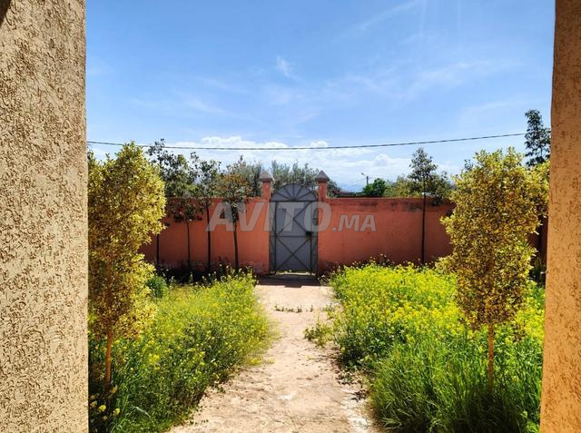 Villa semi-finie Marrakech vue Atlas piscine - 2