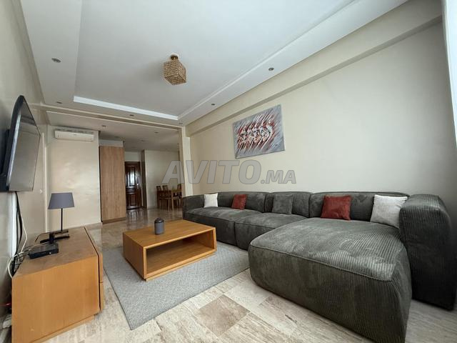 Bel appartement meublé à louer 82 m à Rabat - Hay Riad - image 4