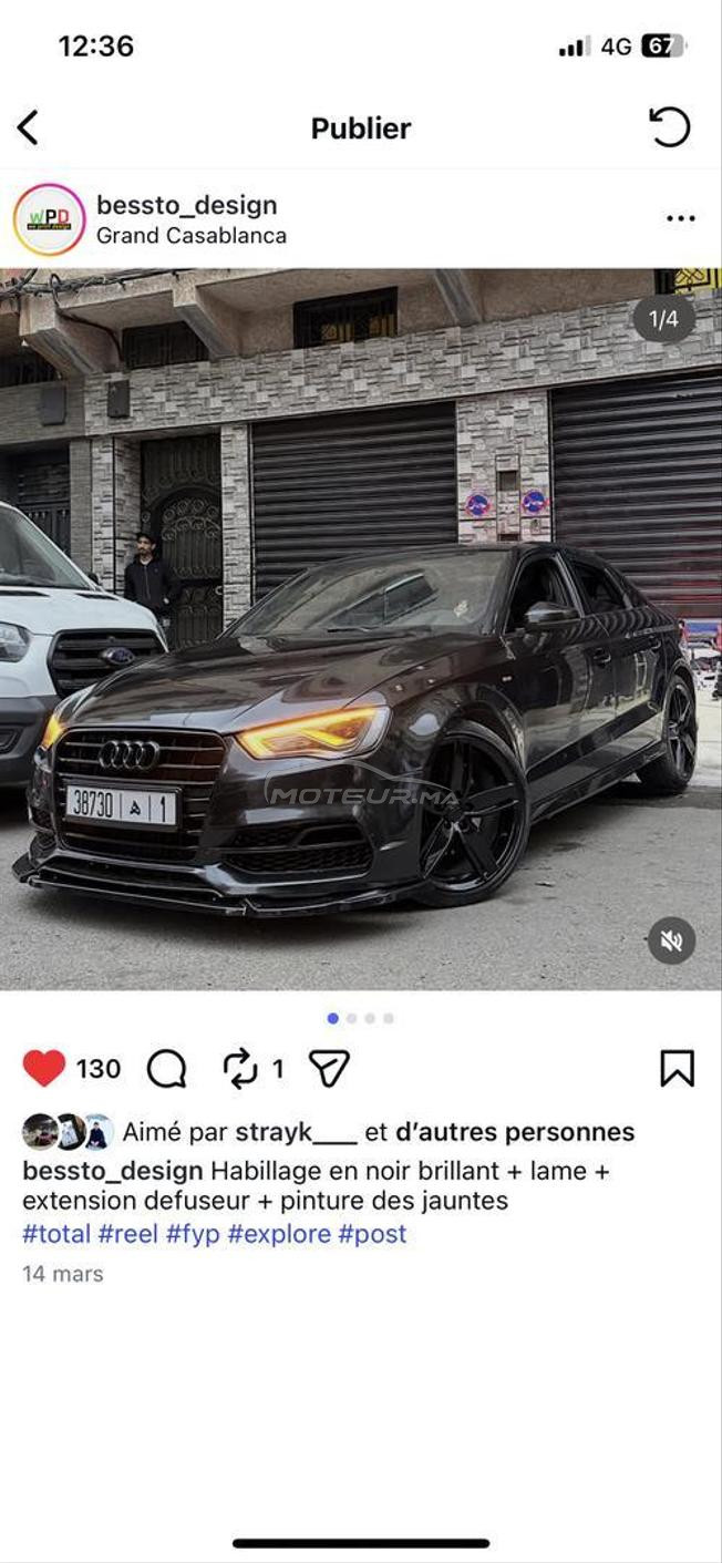 Audi a3 berline sline 2L 2016