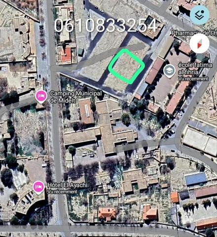 بقعة أرضية للبيع ميدلت. محفظة 81 متر . - 2