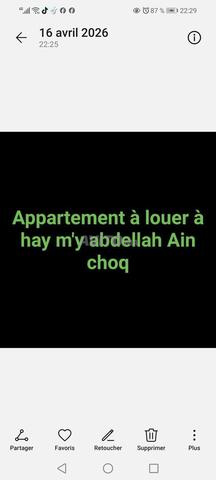Appartement à louer 100 m² à Casablanca