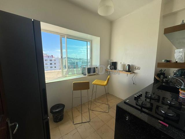 استوديو مفروش مع تراس و واي فاي طنجة - 2