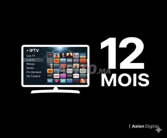 IPTV Premium 4K 2026 - Toutes chaînes Sports - Films