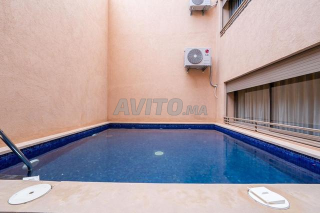 Splendide duplex à Guéliz location longue durée - image 4