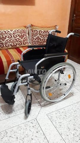 Fauteuil roulant en aluminium pliable