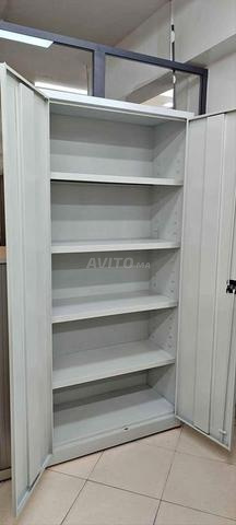 Armoire métal Haute 2m/1m porte battante/en stock