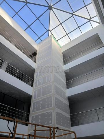 Installation et suspension de tous types de plâtre moderne bA13 - 2