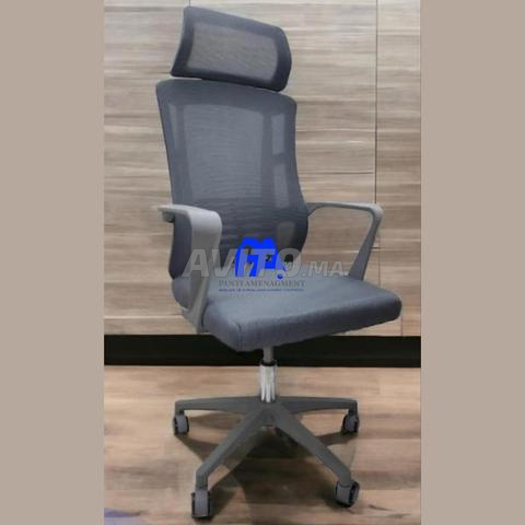 كرسي رئيس ثابت وقوي/خزانة ملابس - 2