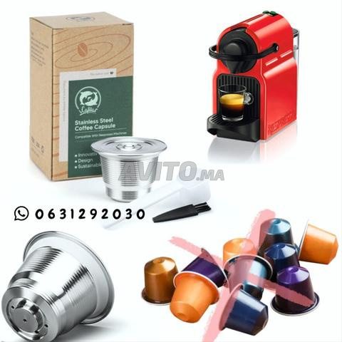 ☕ كبسولة قهوة قابلة لإعادة الاستخدام وإعادة التعبئة