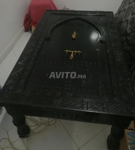 Table en bois d'arganier - 2