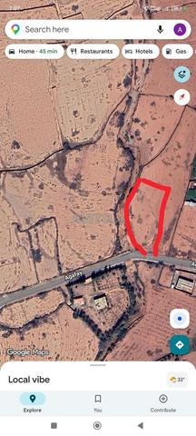 بقعة أرضية فلاحية 1500م² للبيع بدوار أكفاي - 2