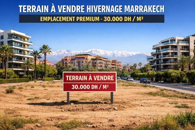 TERRAIN À VENDRE – HIVERNAGE – MARRAKECH - 2