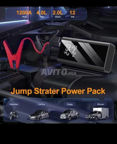 بطارية تشغيل قوية جداً ومنفاخ