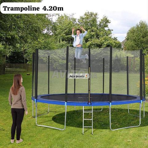 TRAMPOLINE 4,20M PREMIÈRE QUALITÉ - 2
