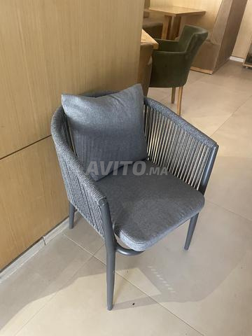 كرسي خارجي من الألومنيوم للمقهى