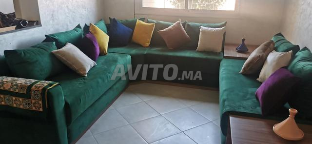 صالون مغربي عصري بنقوش - 2