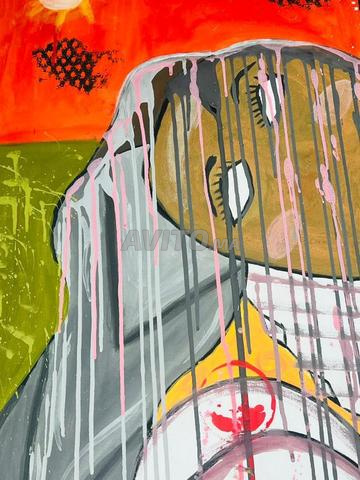 لوحة مائية رائعة مرسومة باليد - 2