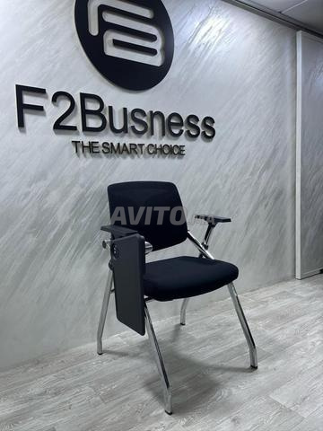 كرسي دراسي مستورد مع لوحة كتابة جانبية عملي ومريح