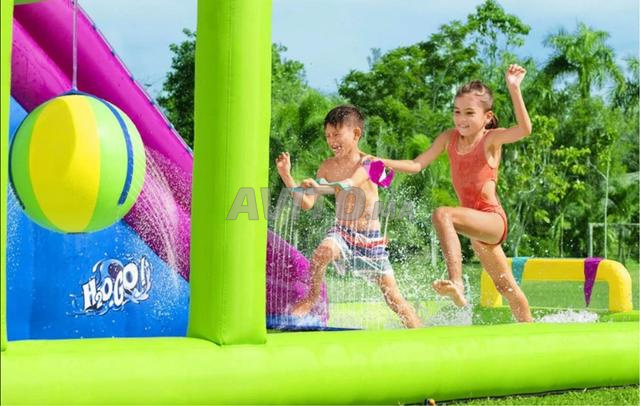 Méga Parc Aquatique Gonflable 710 x 310 x 264 Cm - 2