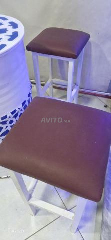 6 tabourets avec mini comptoir - 2