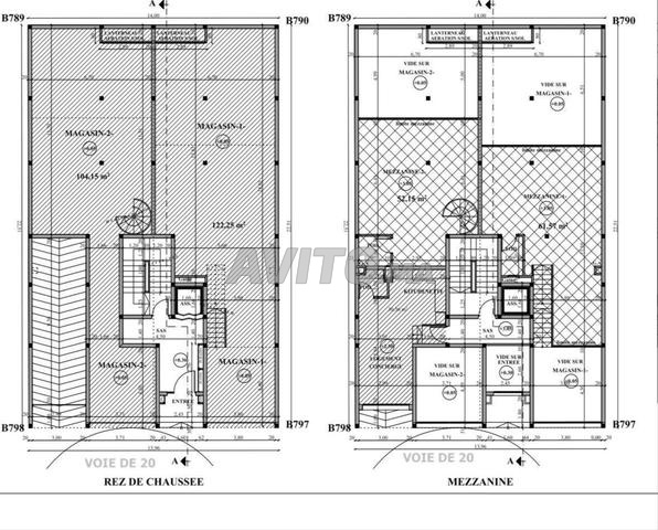 Magasins commerciaux face à l’école Elbilia - 2