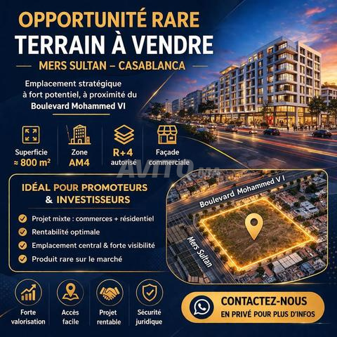 أرض للبيع في مرس السلطان