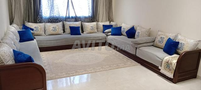 صالون مغربي بالبروكار - 2