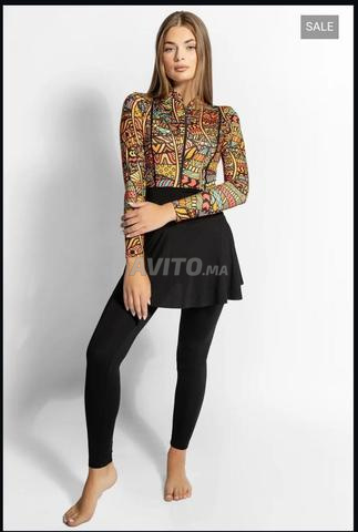 بركيني نسائي فاخر من 4 قطع - 2