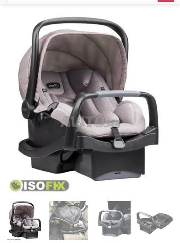 مقعد سيارة للأطفال حديثي الولادة بنظام إيزوفيكس - إيفن فلو