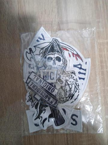 Set patches Sons of Anarchy SAMCRO - 2