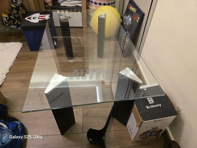 طاولة قهوة زجاجية - 2