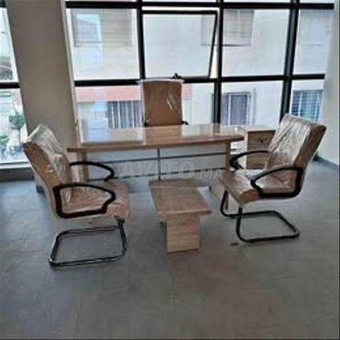 Bureau avec retour et caisson à bon prix