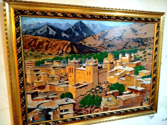 لوحة زيتية نادرة 80/60 - 2