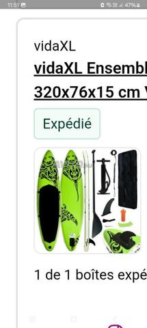 Planche SUP gonflable