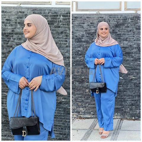 Ensemble "صدفة" nouvelle robe, élégant et de qualité supérieure en satin