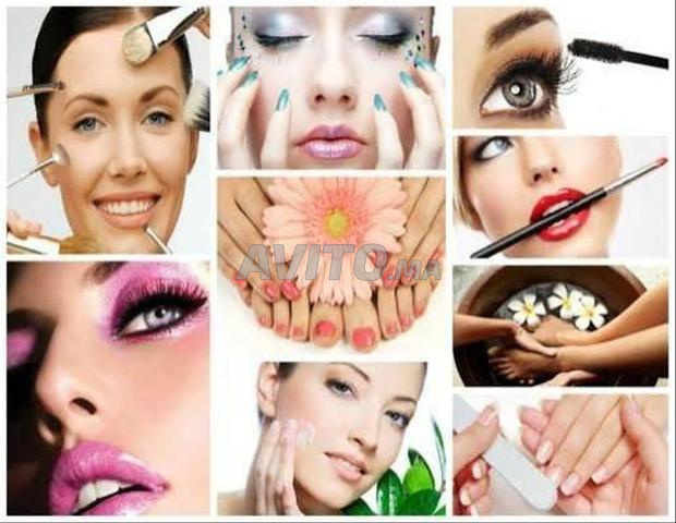 صالون الحلاقة والتجميل للنساء للكراء تسيير حر 90م