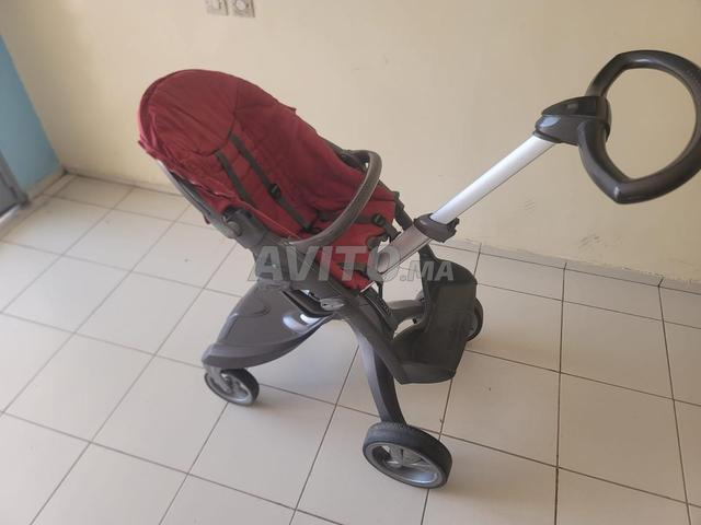 عربة أطفال STOKKE explory بحالة جيدة جداً - 2