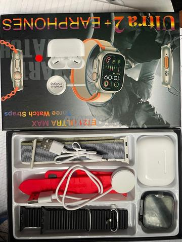 علبة ساعة ابل و سماعات اير بود برو 2