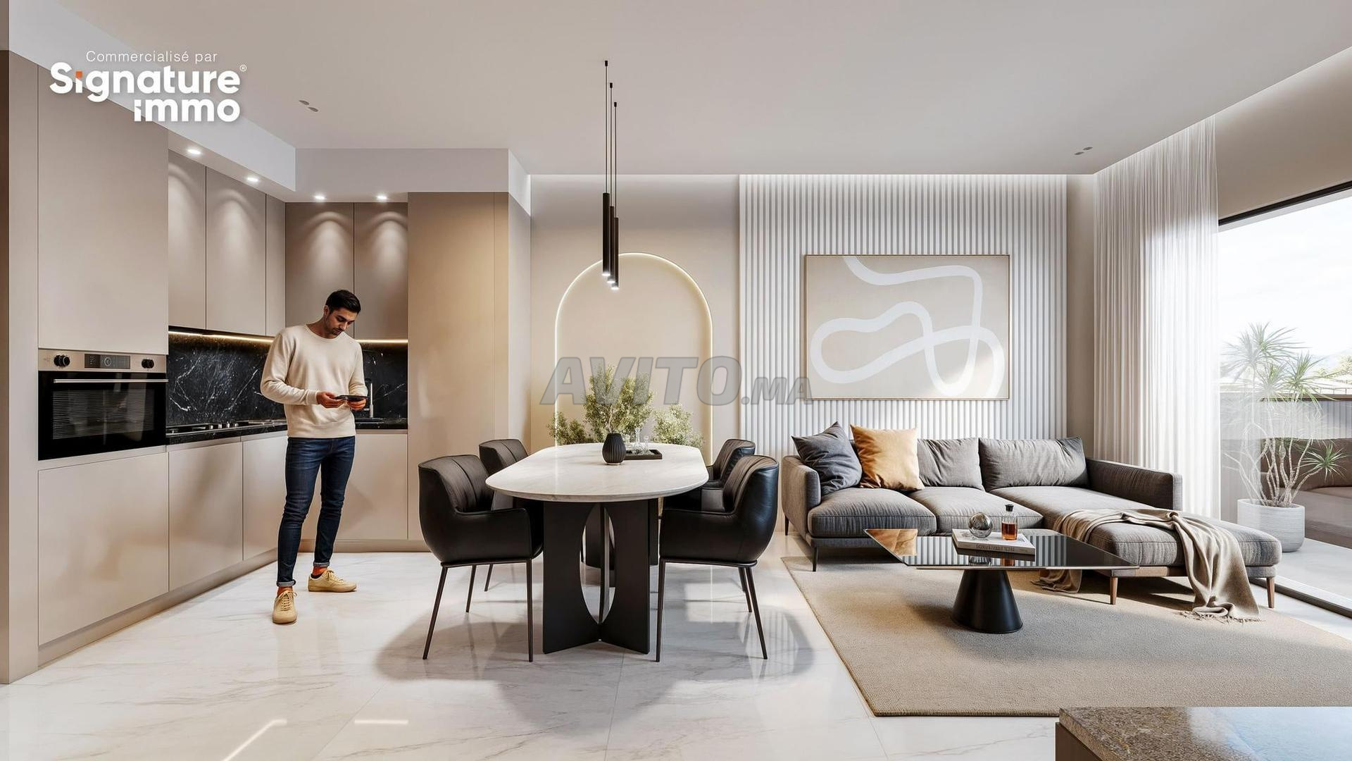 Appartement meublé à louer dans la résidence Zahour - image 4