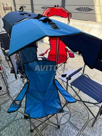 كرسي تخييم مزود بمظلة - 2