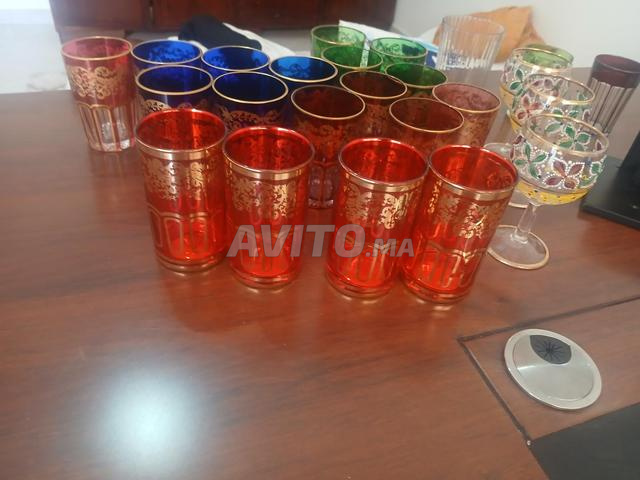 كؤوس كريستال سان لوي بحالة ممتازة - 2