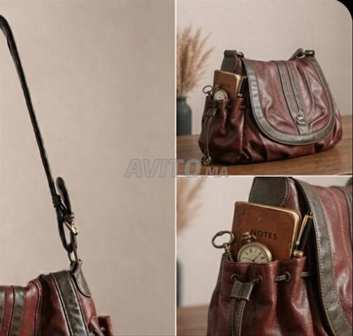 حقيبة جلدية عتيقة - 2