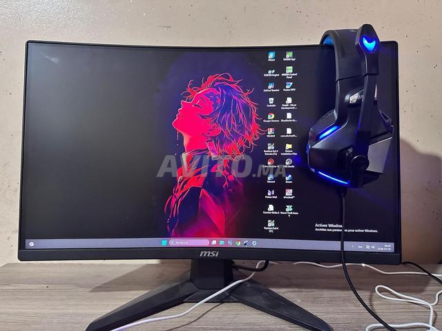 جهاز كمبيوتر كامل للمكتب وكرسي ألعاب 👌🏻 - 2